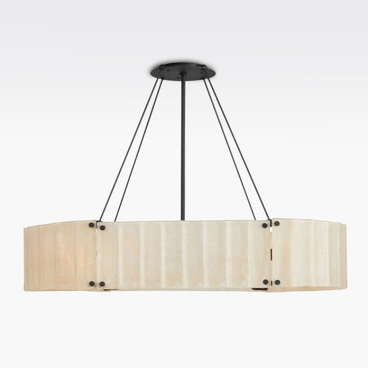 Hillam Oval Crystal Chandelier 48"