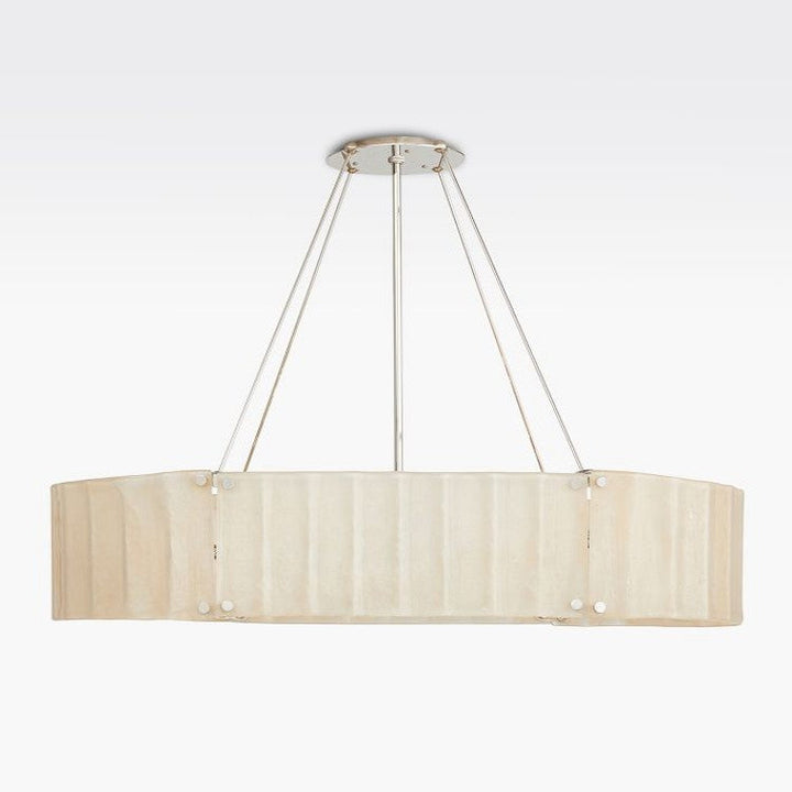 Hillam Oval Crystal Chandelier 48"
