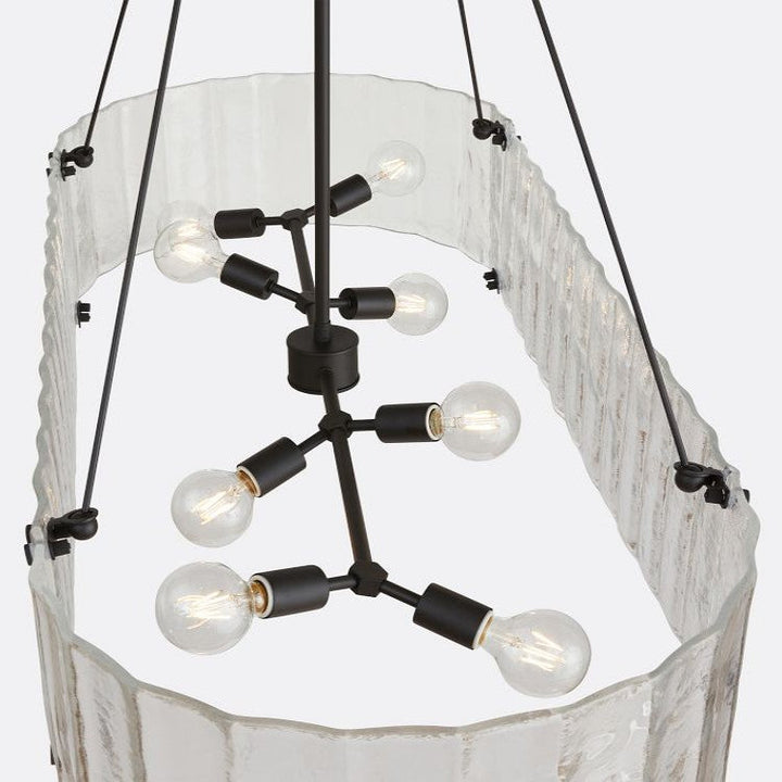 Hillam Oval Crystal Chandelier 60"