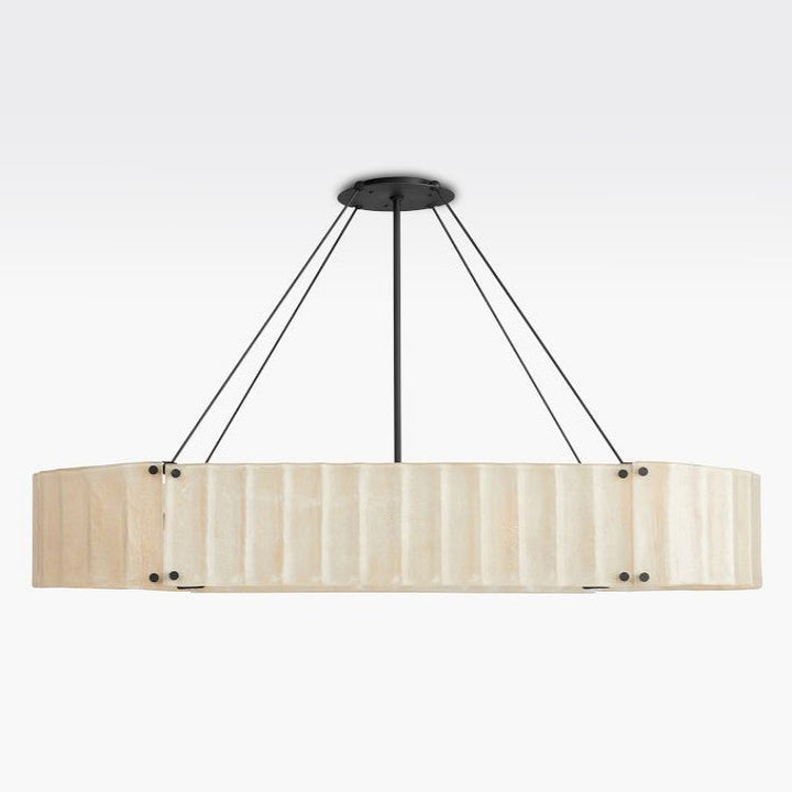 Hillam Oval Crystal Chandelier 60"