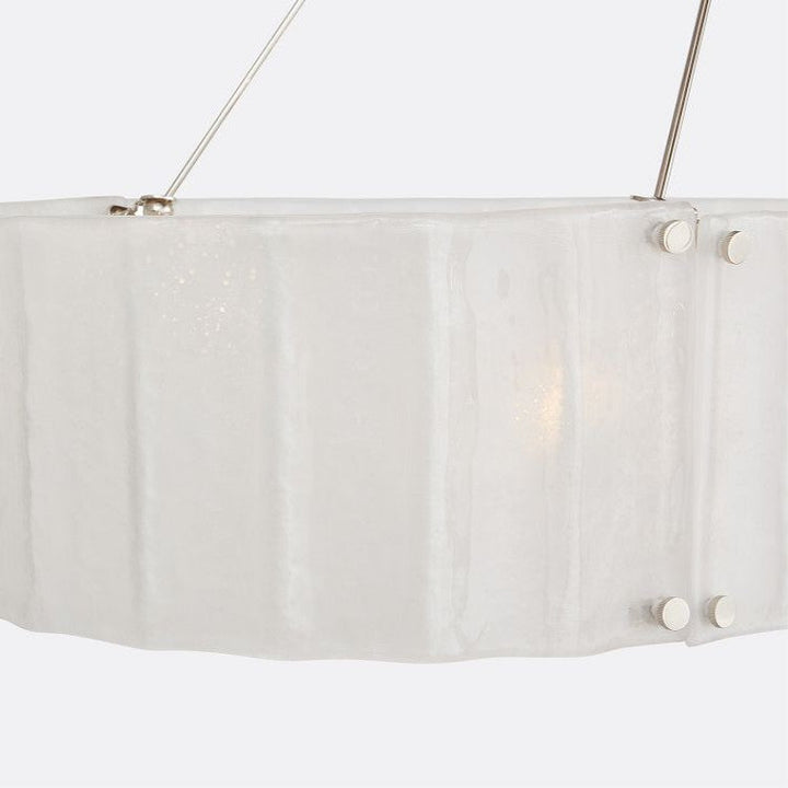 Hillam Oval Crystal Chandelier 60"