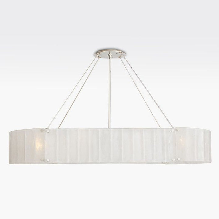 Hillam Oval Crystal Chandelier 60"