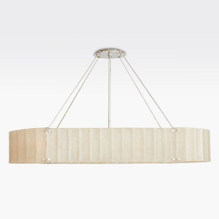 Hillam Oval Crystal Chandelier 60"