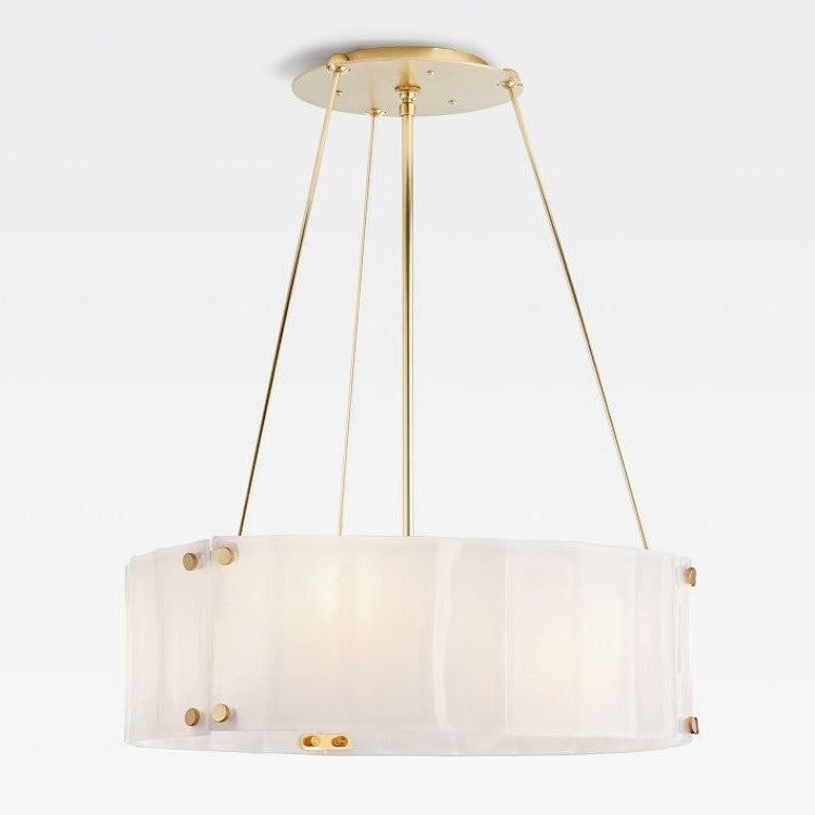 Hillam Round Crystal Chandelier 24"