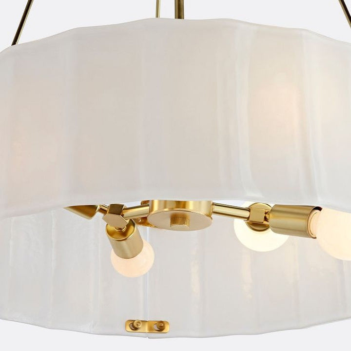 Hillam Round Crystal Chandelier 24"