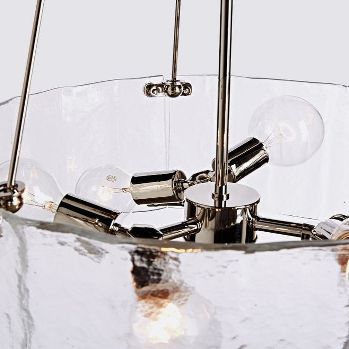Hillam Round Crystal Chandelier 24"