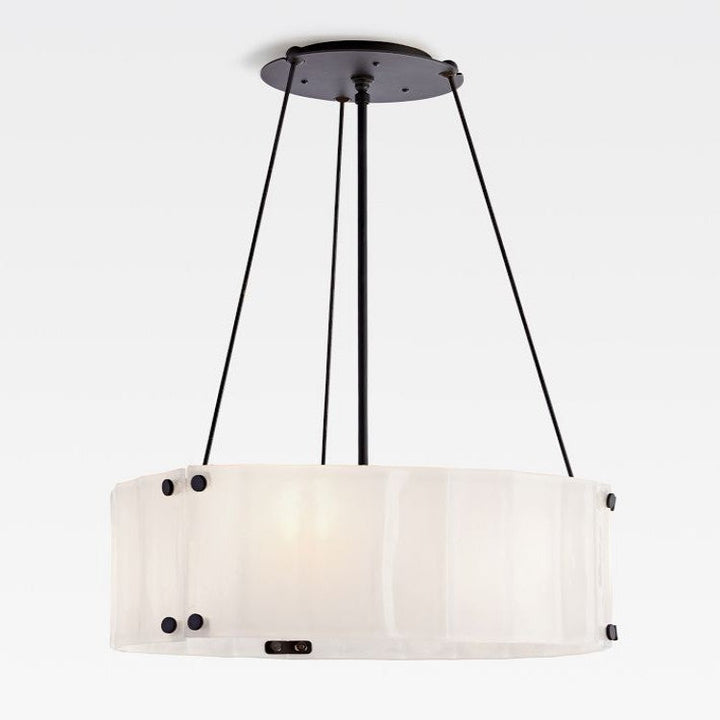 Hillam Round Crystal Chandelier 24"