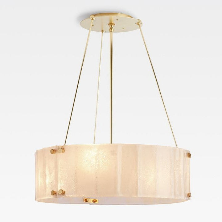 Hillam Round Crystal Chandelier 24"