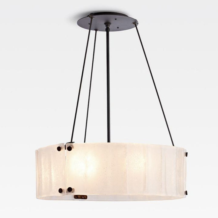 Hillam Round Crystal Chandelier 24"