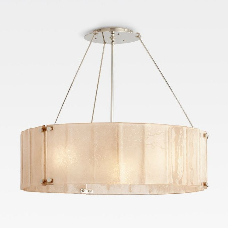 Hillam Round Crystal Chandelier 32"
