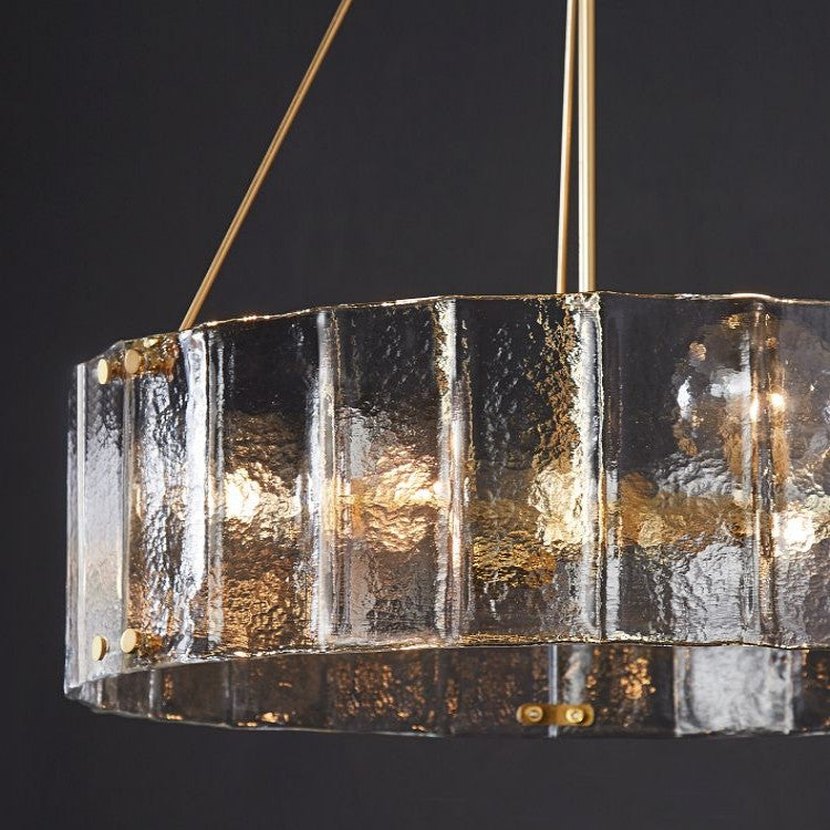 Hillam Round Crystal Chandelier 32"