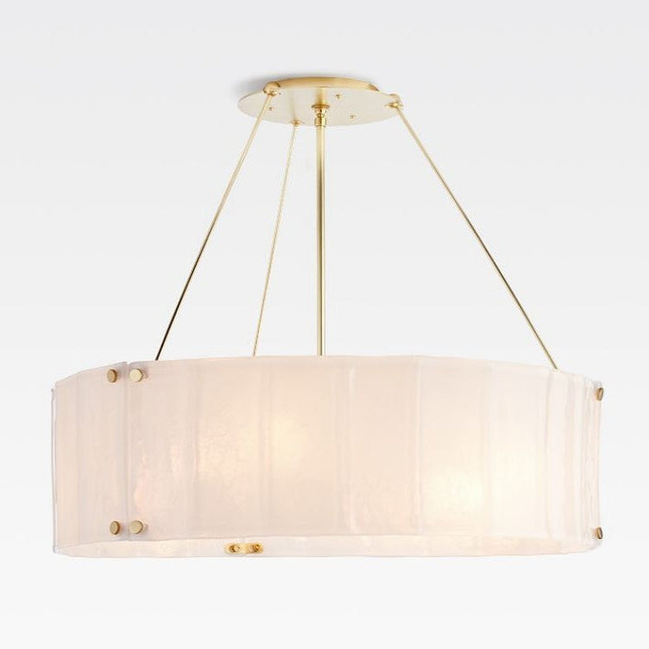 Hillam Round Crystal Chandelier 32"