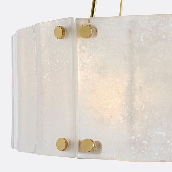 Hillam Round Crystal Chandelier 32"
