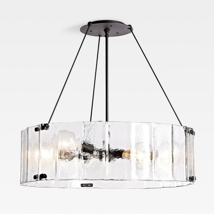 Hillam Round Crystal Chandelier 32"