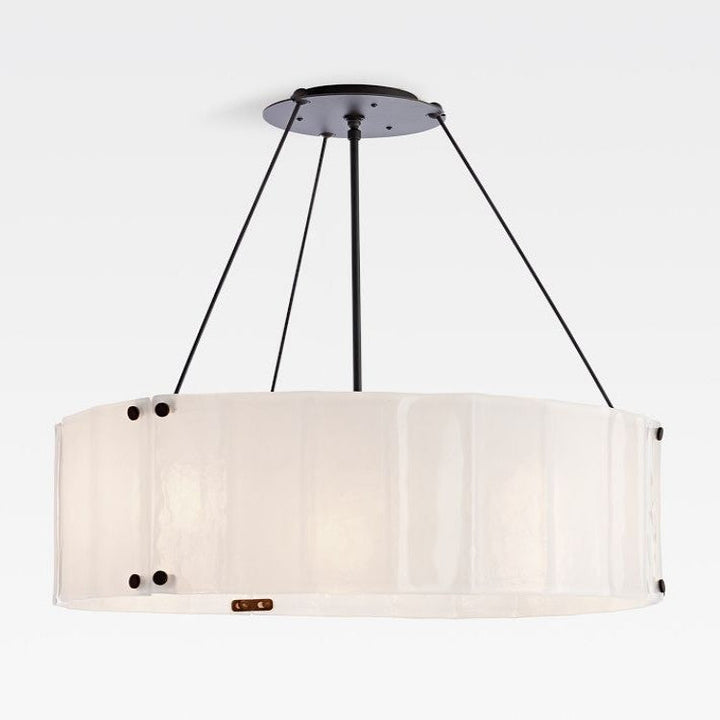 Hillam Round Crystal Chandelier 32"