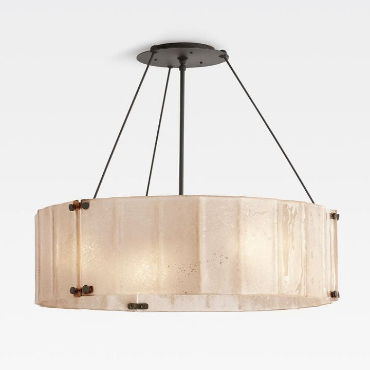 Hillam Round Crystal Chandelier 32"