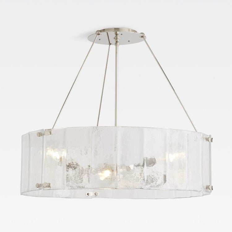 Hillam Round Crystal Chandelier 32"