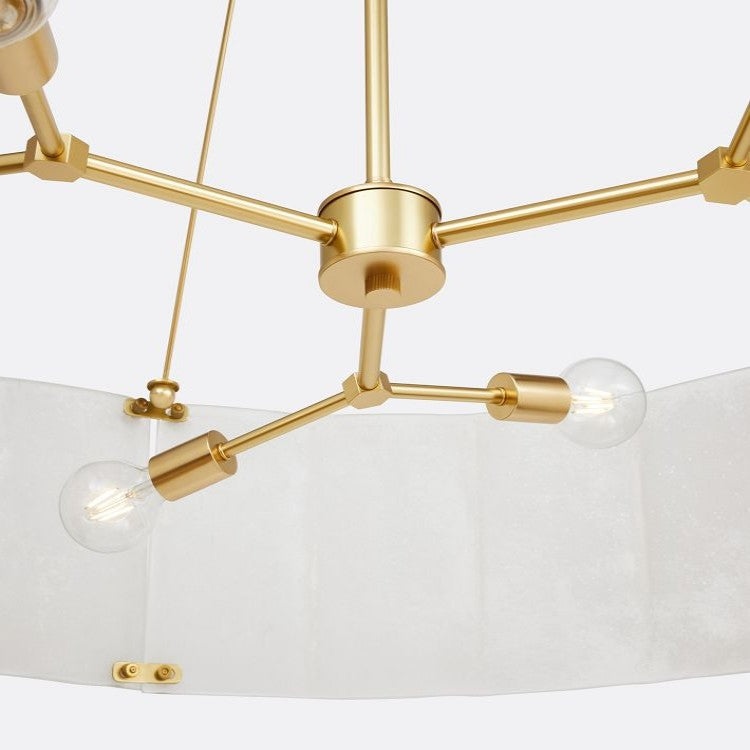 Hillam Round Crystal Chandelier 48"