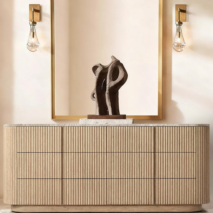 Holland Modern Stone 6-Drawer Dresser