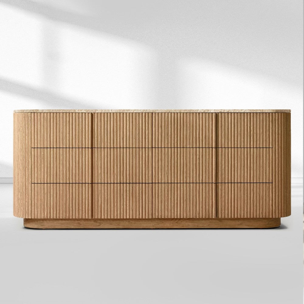 Holland Modern Stone 6-Drawer Dresser