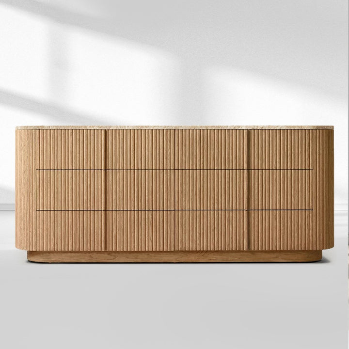 Holland Modern Stone 6-Drawer Dresser