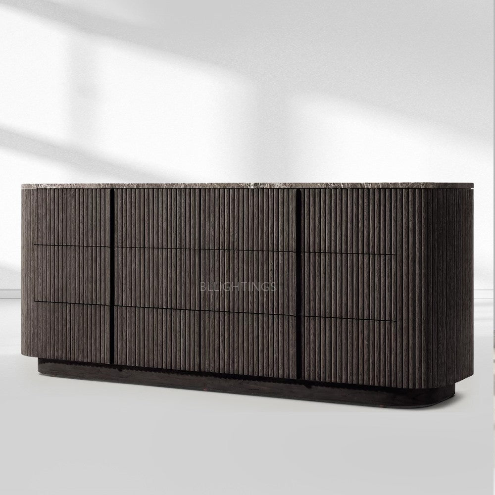 Holland Modern Stone 6-Drawer Dresser