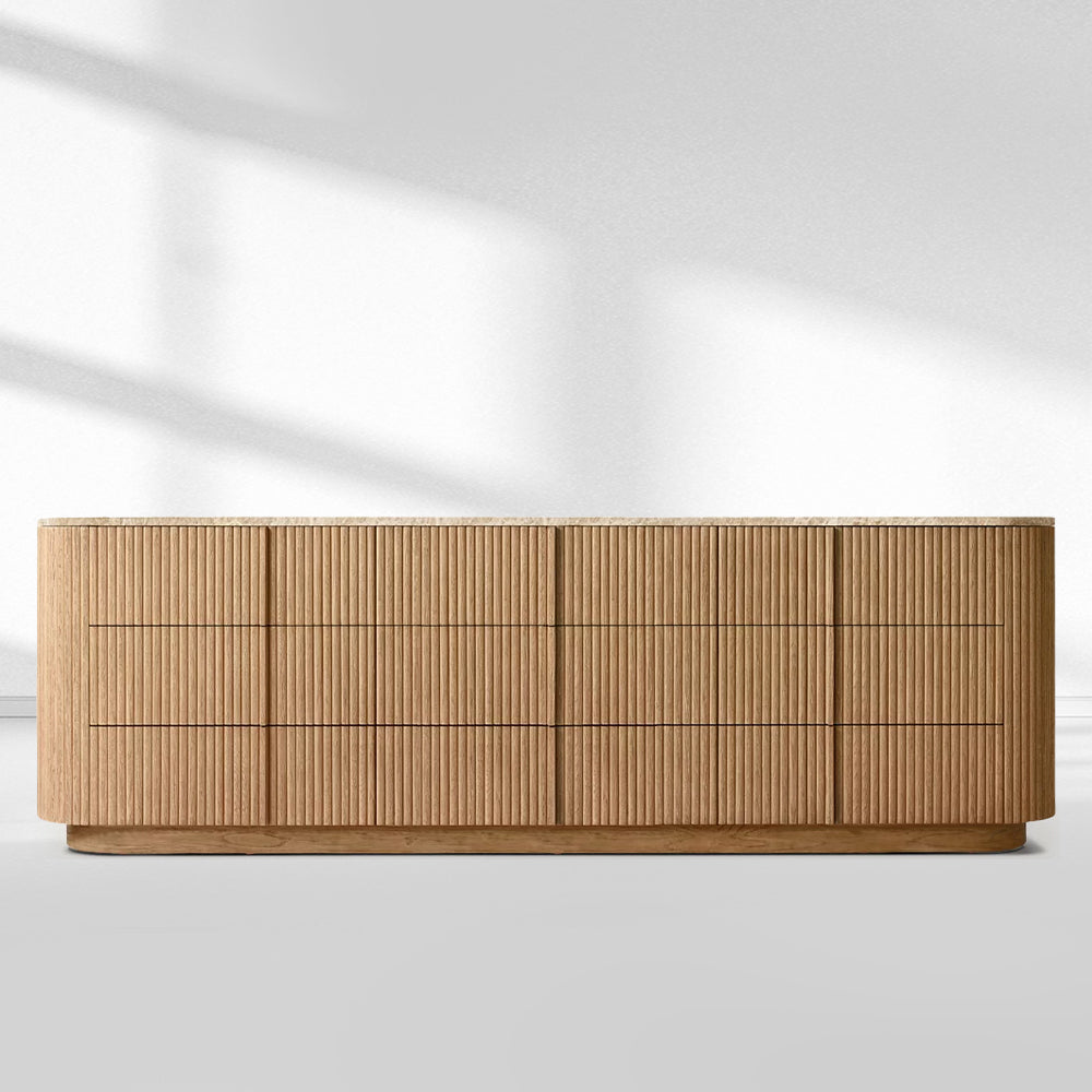 Holland Modern Stone 9-Drawer Dresser