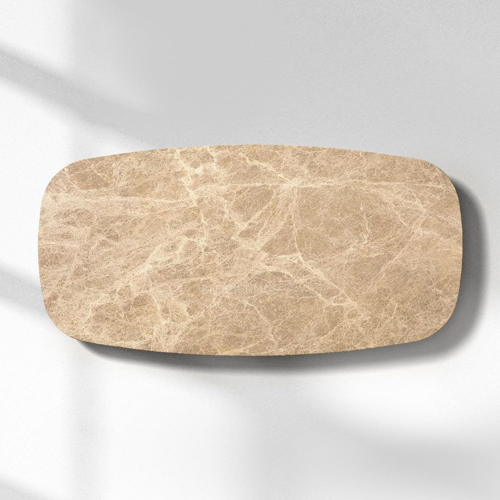 Holland Oak Wood & Stone Coffee Table