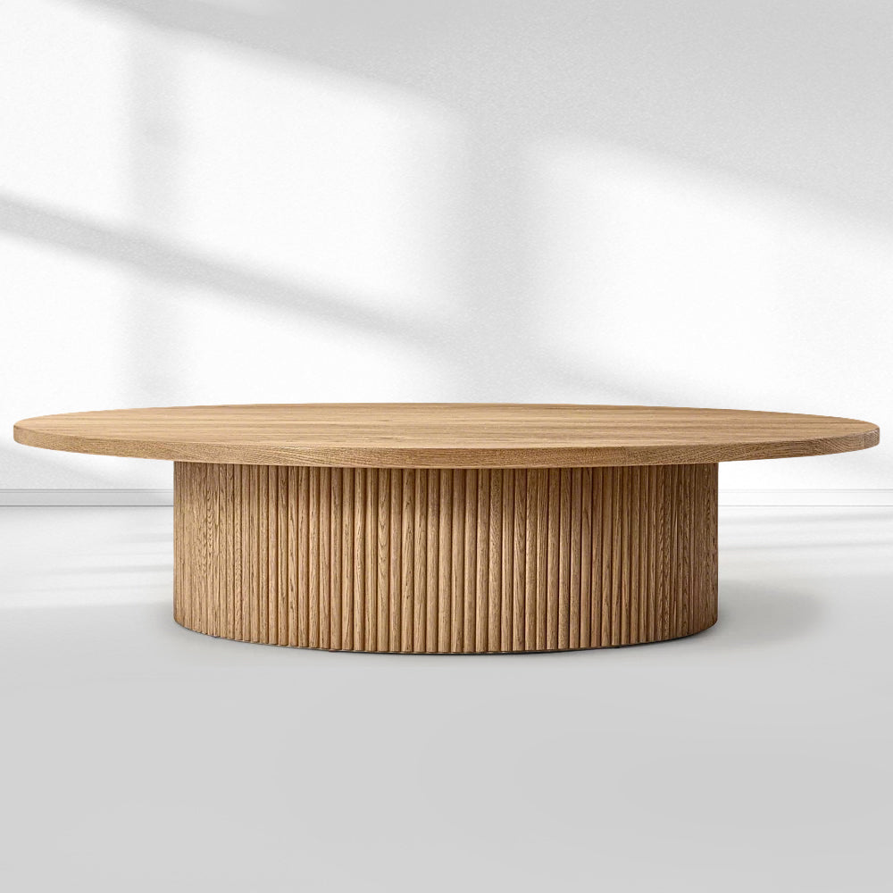 Holland Wood Round Coffee Table