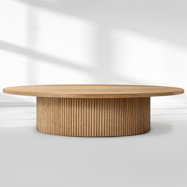 Holland Wood Round Coffee Table