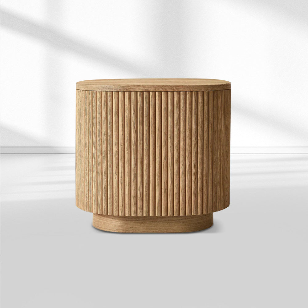 Holland Wood Square Side Table