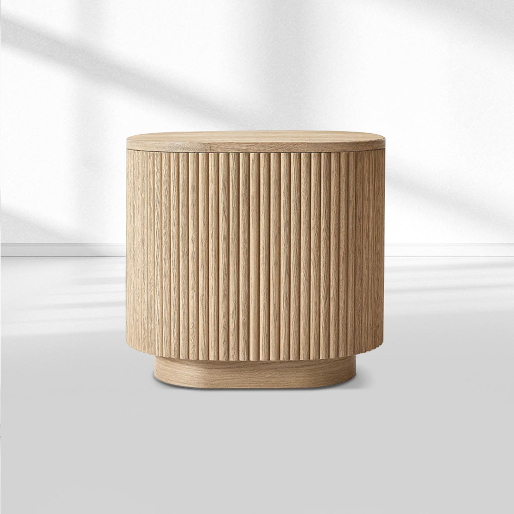 Holland Wood Square Side Table