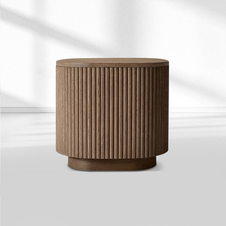 Holland Wood Square Side Table