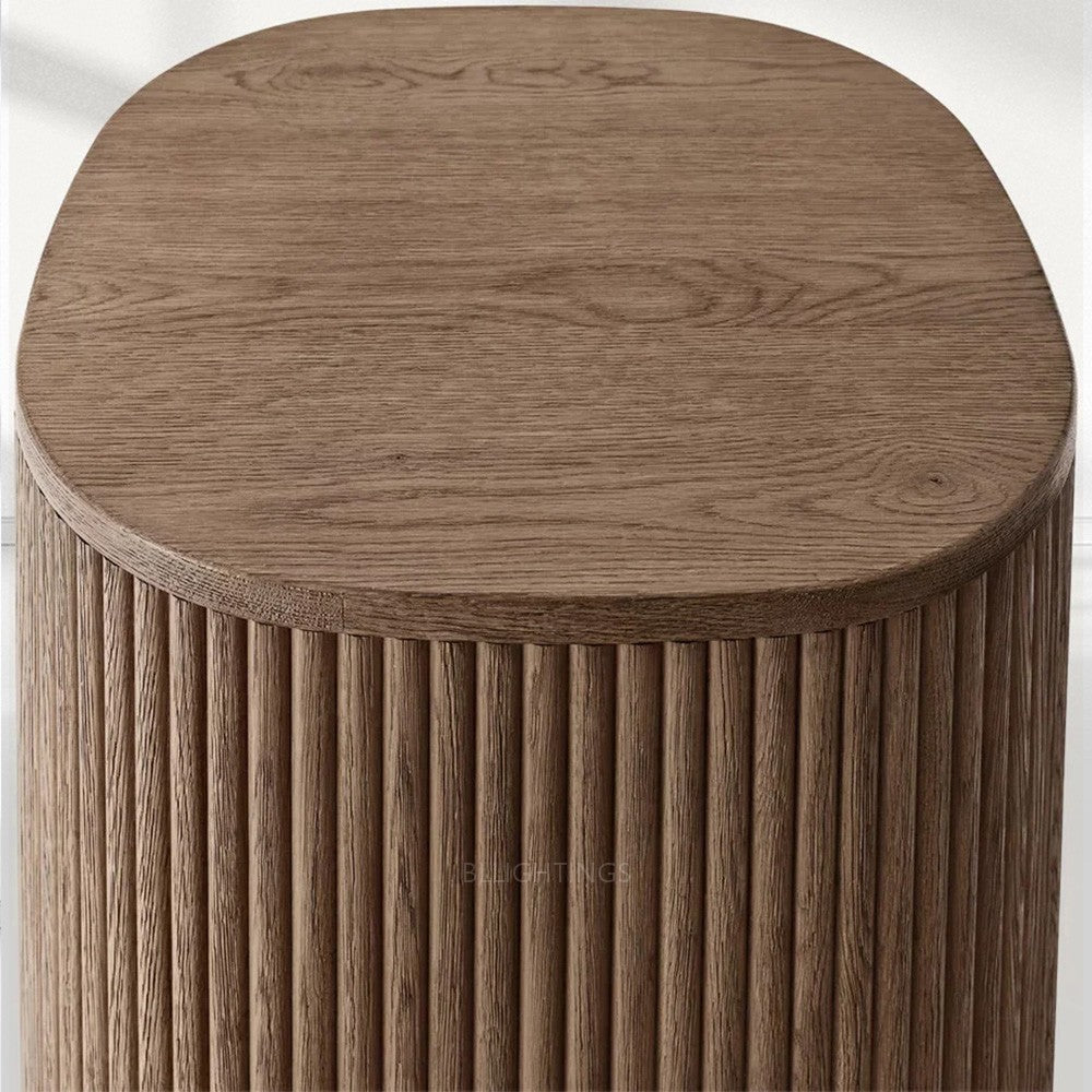 Holland Wood Square Side Table