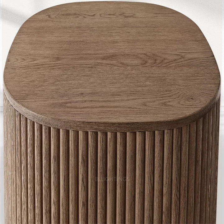 Holland Wood Square Side Table