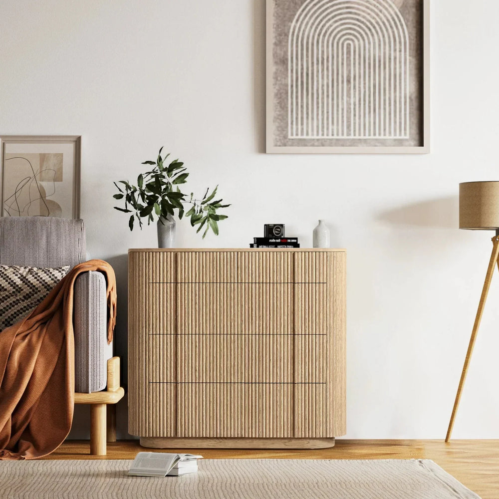 Holland Modern Cabinet 5-Drawer Dresser
