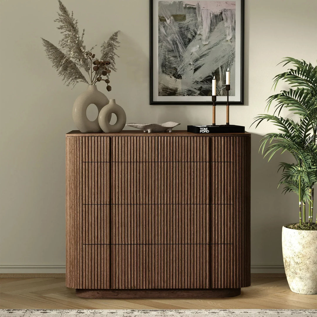 Holland Modern Cabinet 5-Drawer Dresser