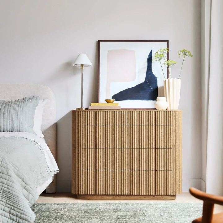 Holland Modern Cabinet 5-Drawer Dresser