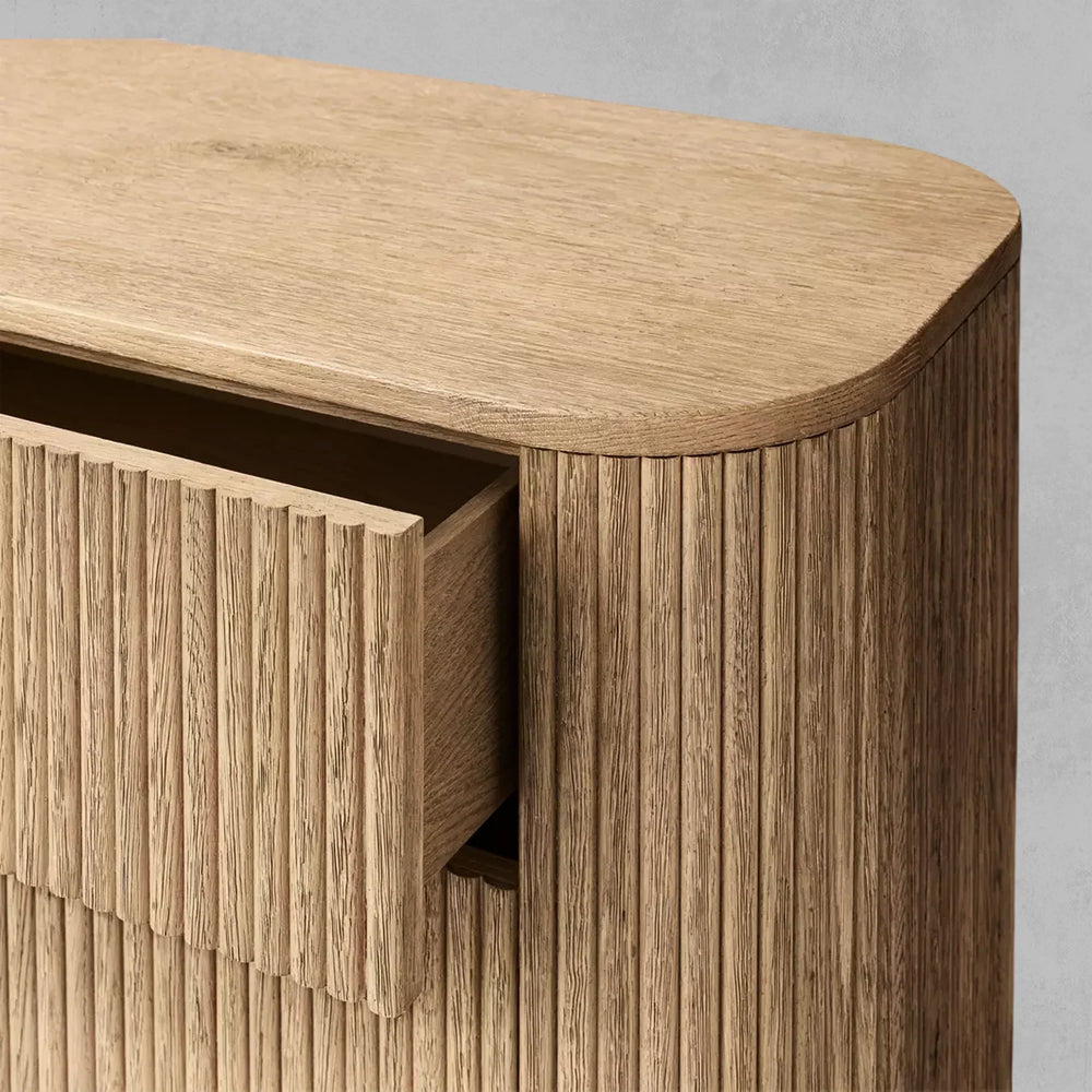 Holland Modern Cabinet 5-Drawer Narrow Dresser