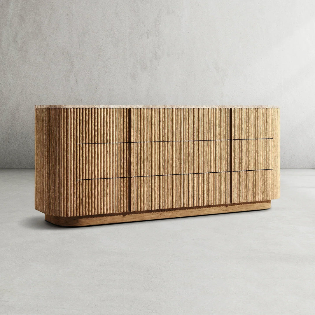 Holland Modern Stone 6-Drawer Dresser