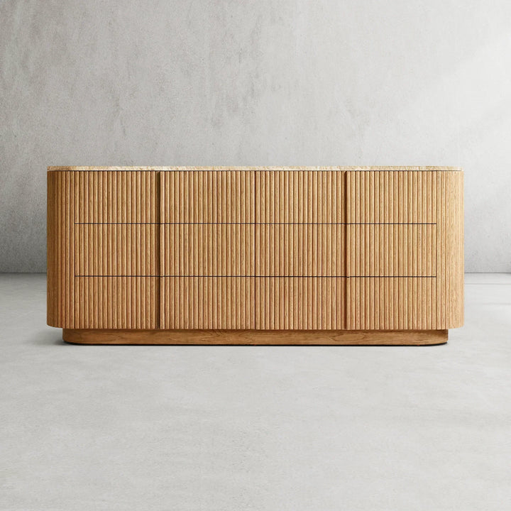Holland Modern Stone 6-Drawer Dresser
