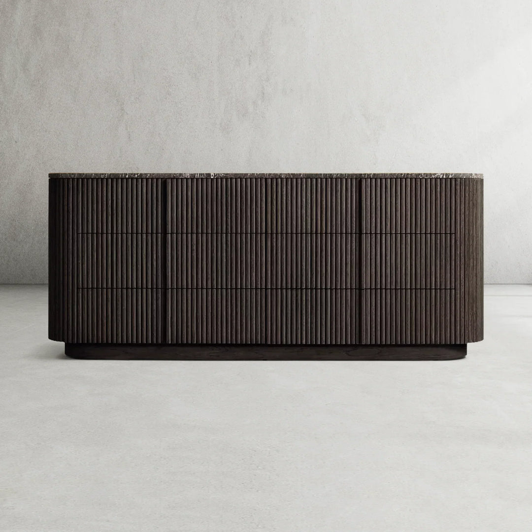 Holland Modern Stone 6-Drawer Dresser