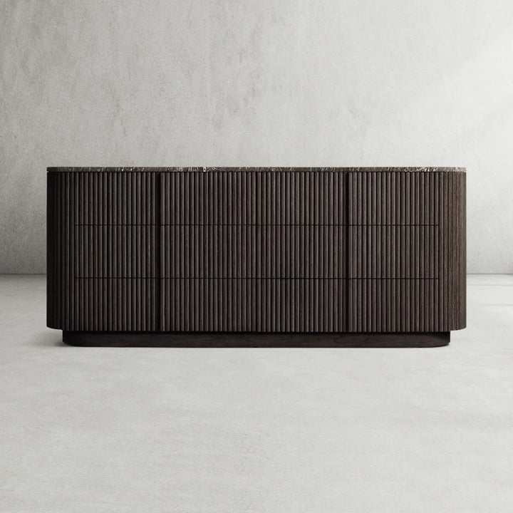 Holland Modern Stone 6-Drawer Dresser