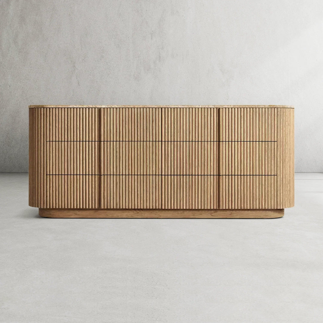 Holland Modern Stone 6-Drawer Dresser