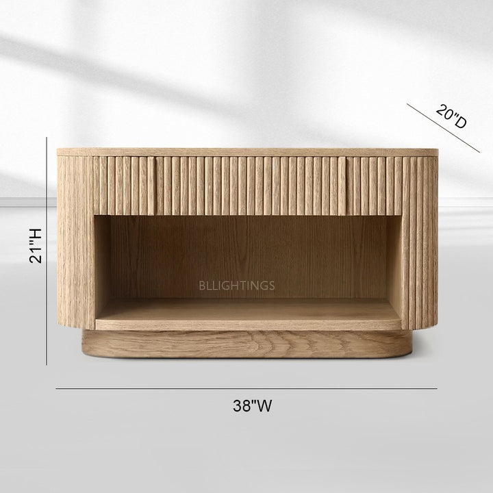 Holland Open Nightstand
