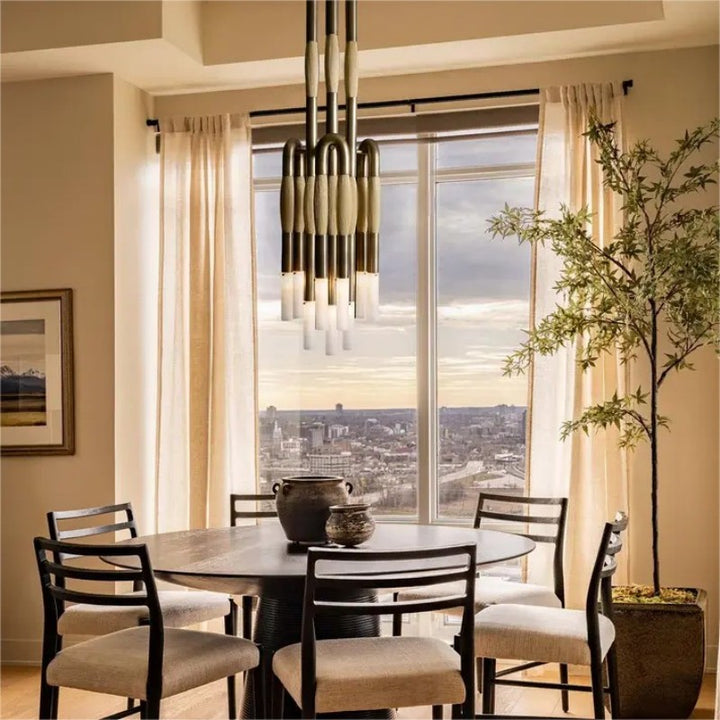 Horsehair 9-Light Pendant