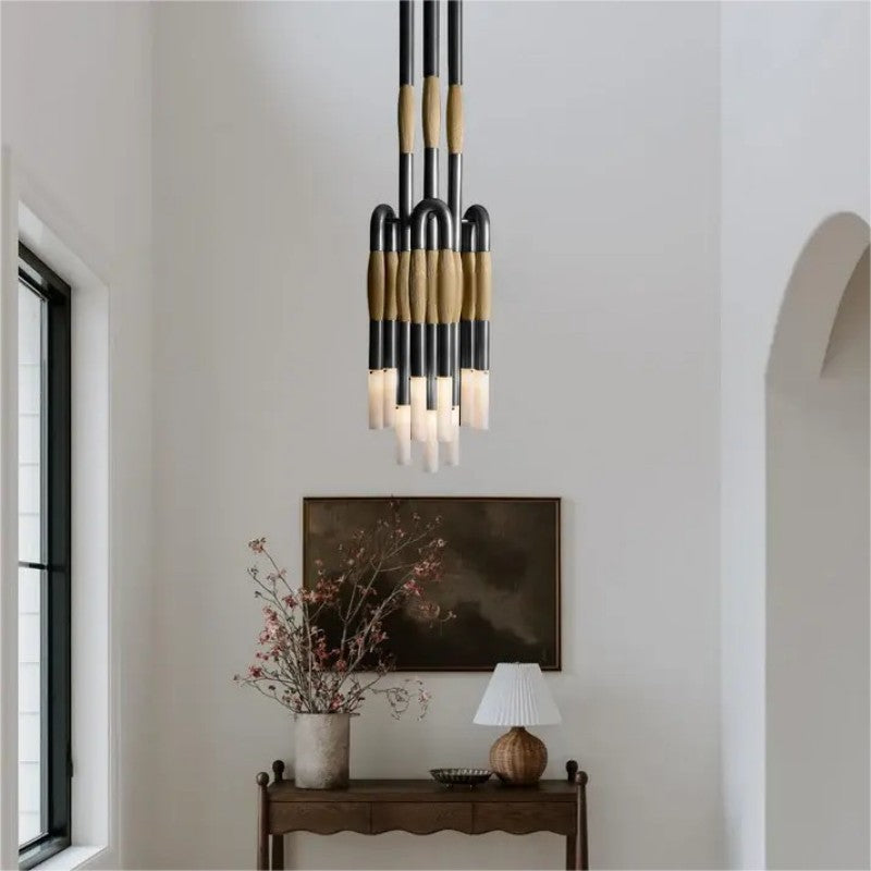 Horsehair 9-Light Pendant