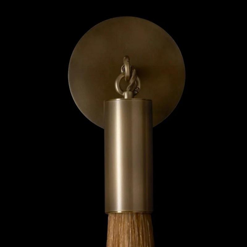 Horsehair Single Wall Sconce