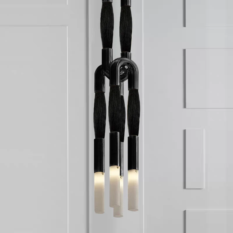 Horsehair Pendant Light For Living Room