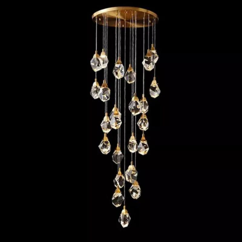 Irene Crystal Staircase Chandelier